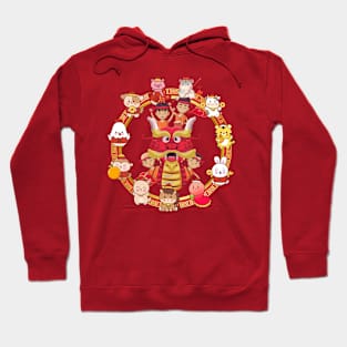 Chinese Lunar New Year Dragon 1 Hoodie